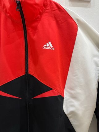 chaqueta Adidas vintage colourblock