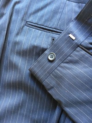 Traje hombre mil rayas talla 50