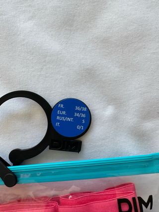 Dim lenceria talla 34/XS/nuevo