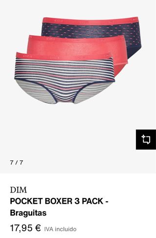 Dim lenceria talla 34/XS/nuevo