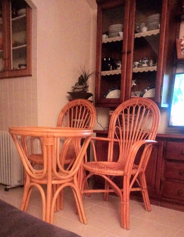 Sillas mimbre