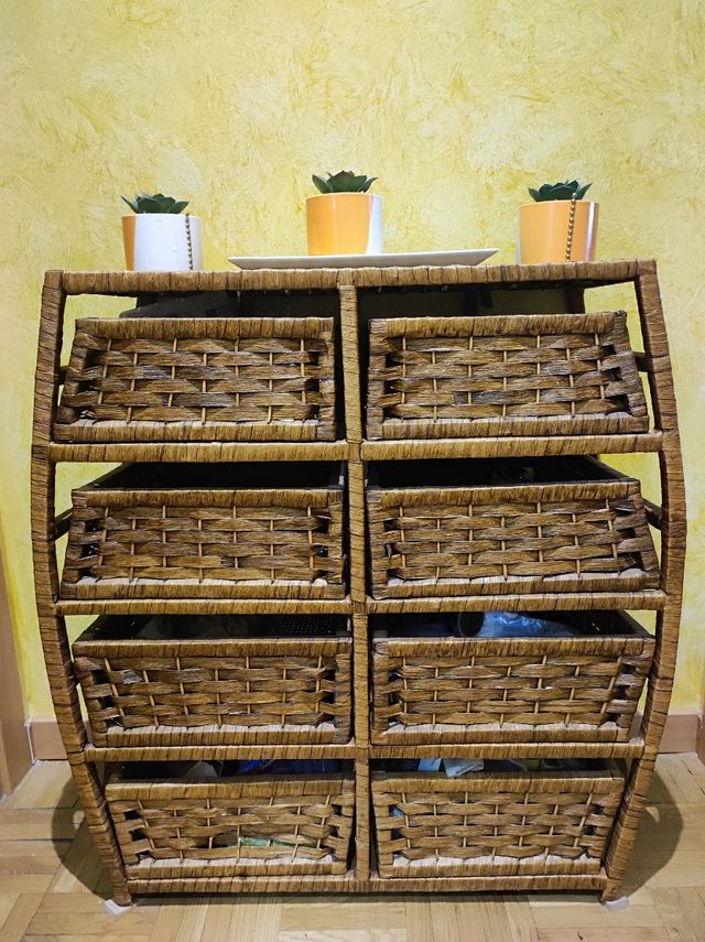 Mueble mimbre