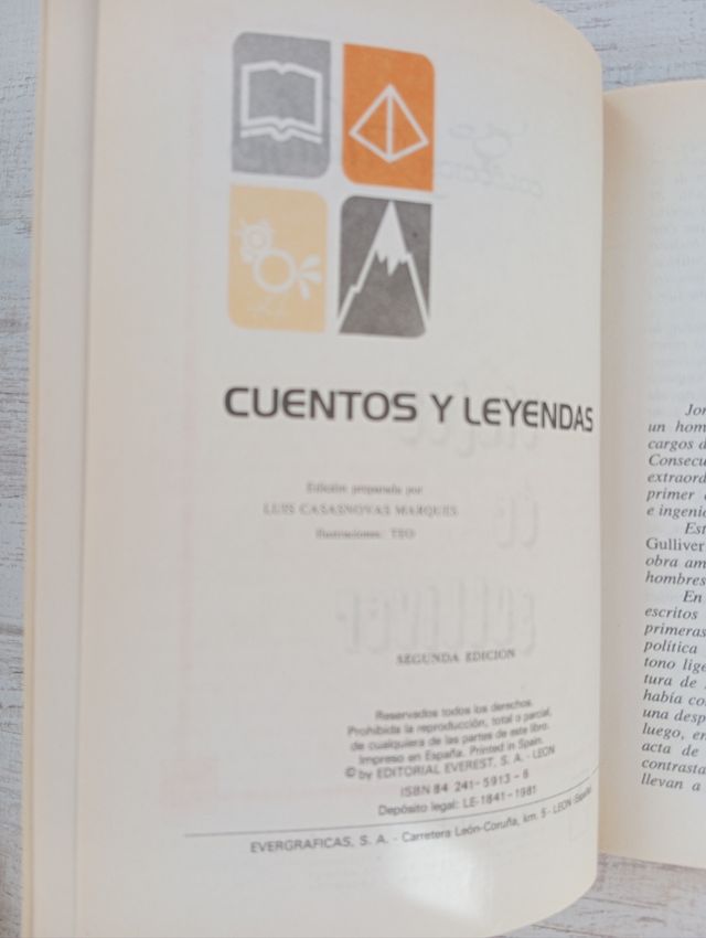 Libro "Los viajes de Gullivert"