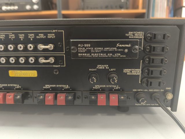 Amplificador Sansui AU-999