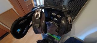 Tabla Burton Clash 151  con fijaciones custom