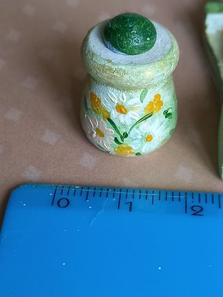 Miniatura barattolo dollhouse