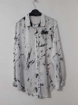 Camisa sedosa Zara