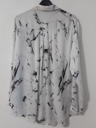 Camisa sedosa Zara