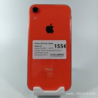 Apple iPhone XR Coral da 128 GB 352031077167715
