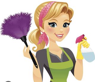 Chica de limpieza