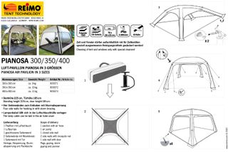 Padiglione aereo Reimo Pianosa 350