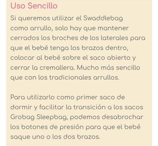 Saco dormir 0-3m