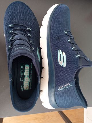 Skechers slip-ins.