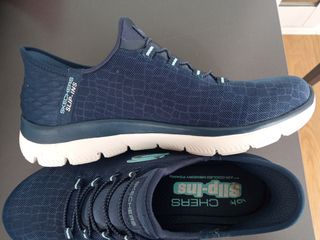 Skechers slip-ins.