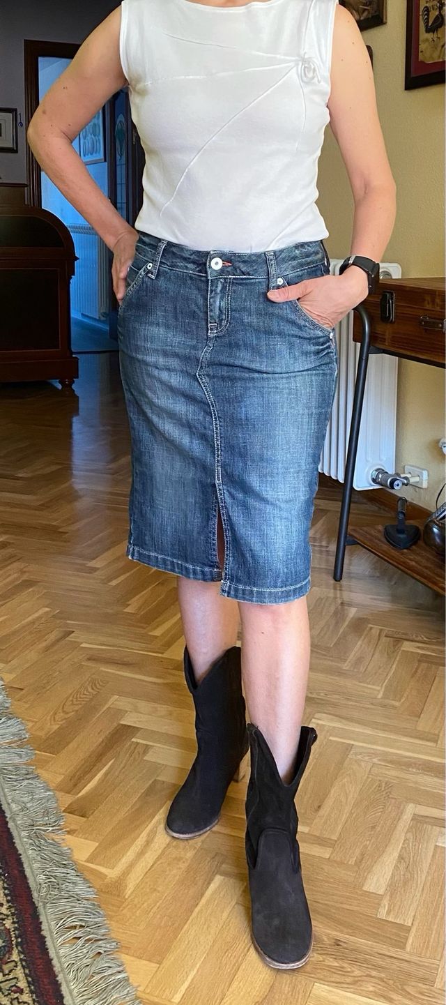 Falda vaquera