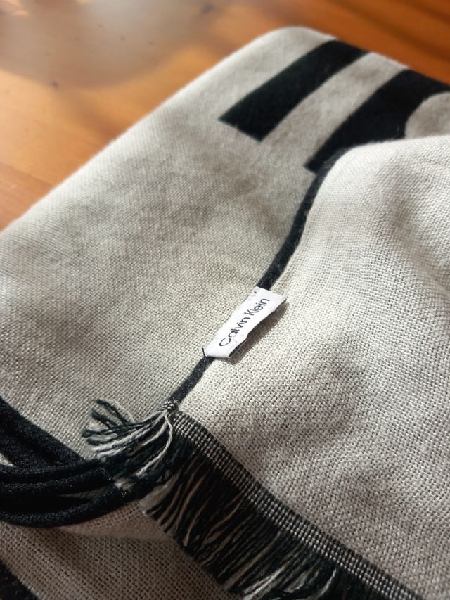 Calvin Klean gran foulard-chal 