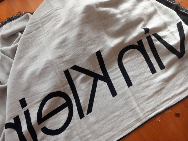 Calvin Klean gran foulard-chal 