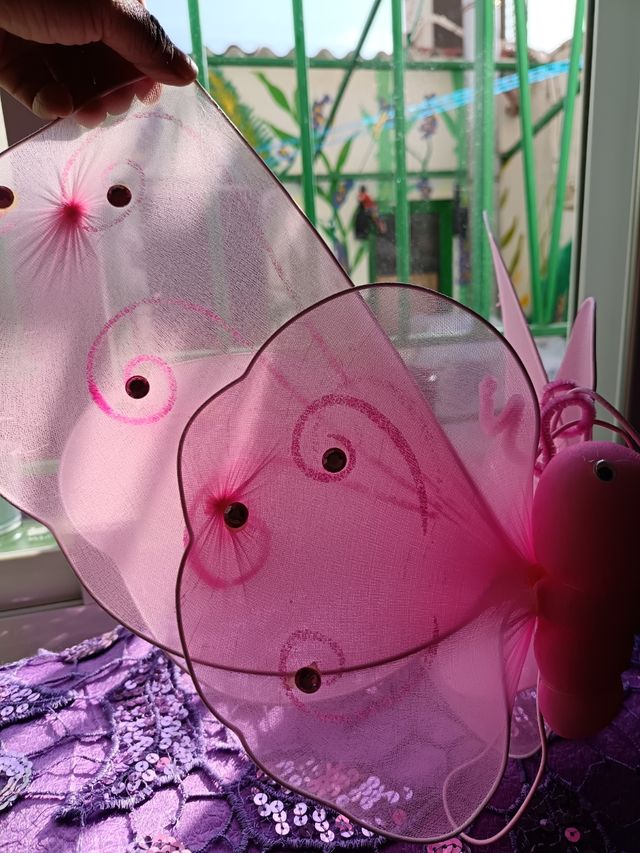 Disfraz de mariposa niña 5-7 años