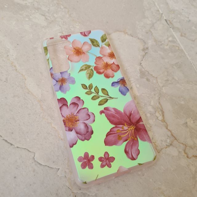 Cover Samsung Galaxy S21 custodia fiori colori