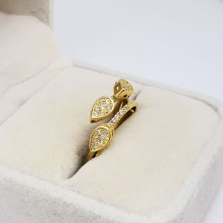 Anillo Oro 18K Serpiente 30 Diamantes 0.30ct
