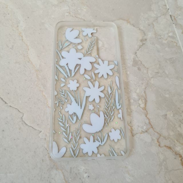 Cover Samsung Galaxy S21 custodia fiori brillanti