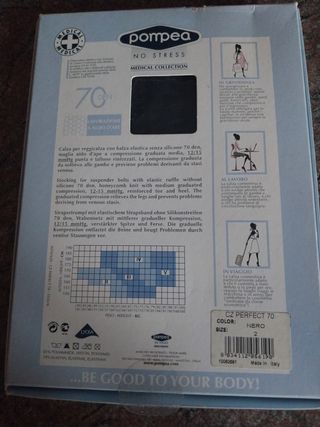 Calza collant contenitiva reggicalza