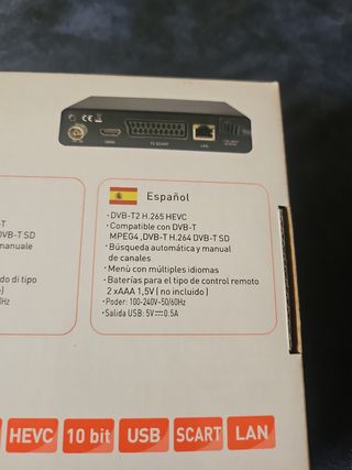 TDT DVB-T2 MASTER ZAP2610-MH