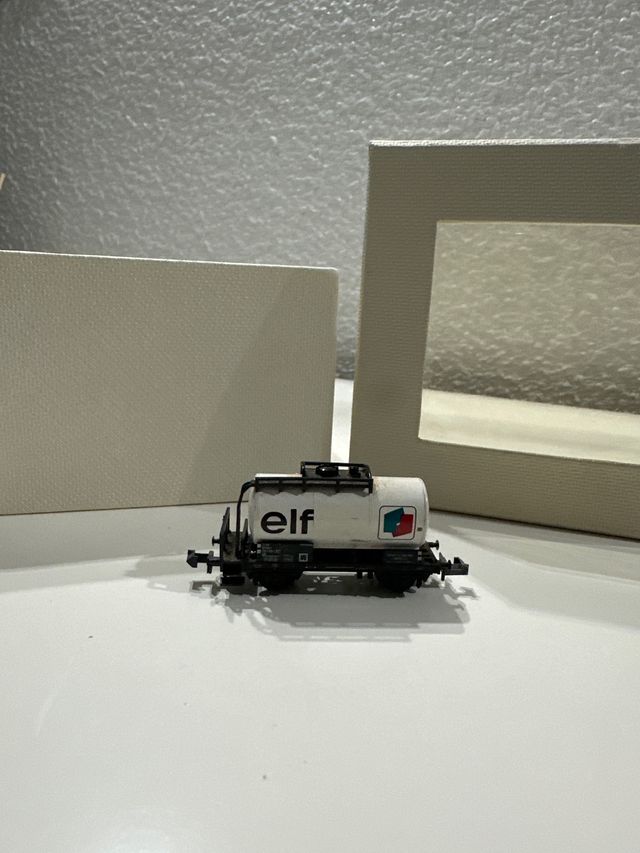 Vagon cisterna Elf maqueta tren