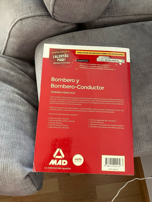 Temario practico oposicion  bombero conductor