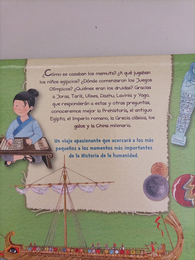 ¡Qué divertida es la historia! contada por los niños: De la prehistoria a los galos