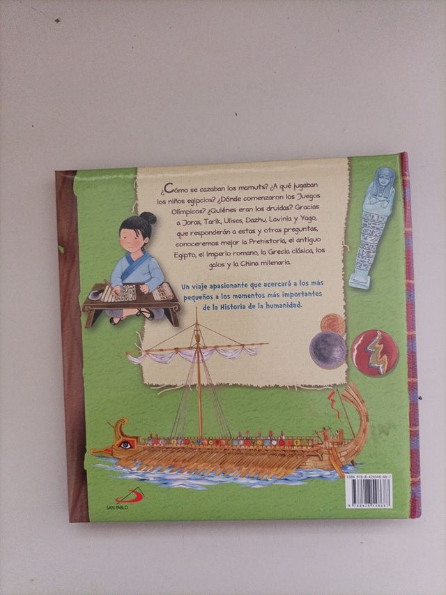 ¡Qué divertida es la historia! contada por los niños: De la prehistoria a los galos