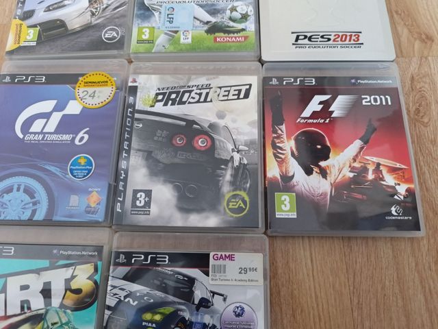 Lote de juegos ps3
