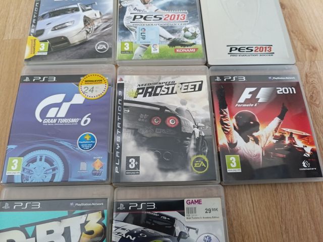 Lote de juegos ps3