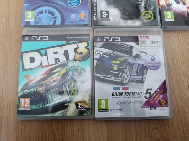 Lote de juegos ps3