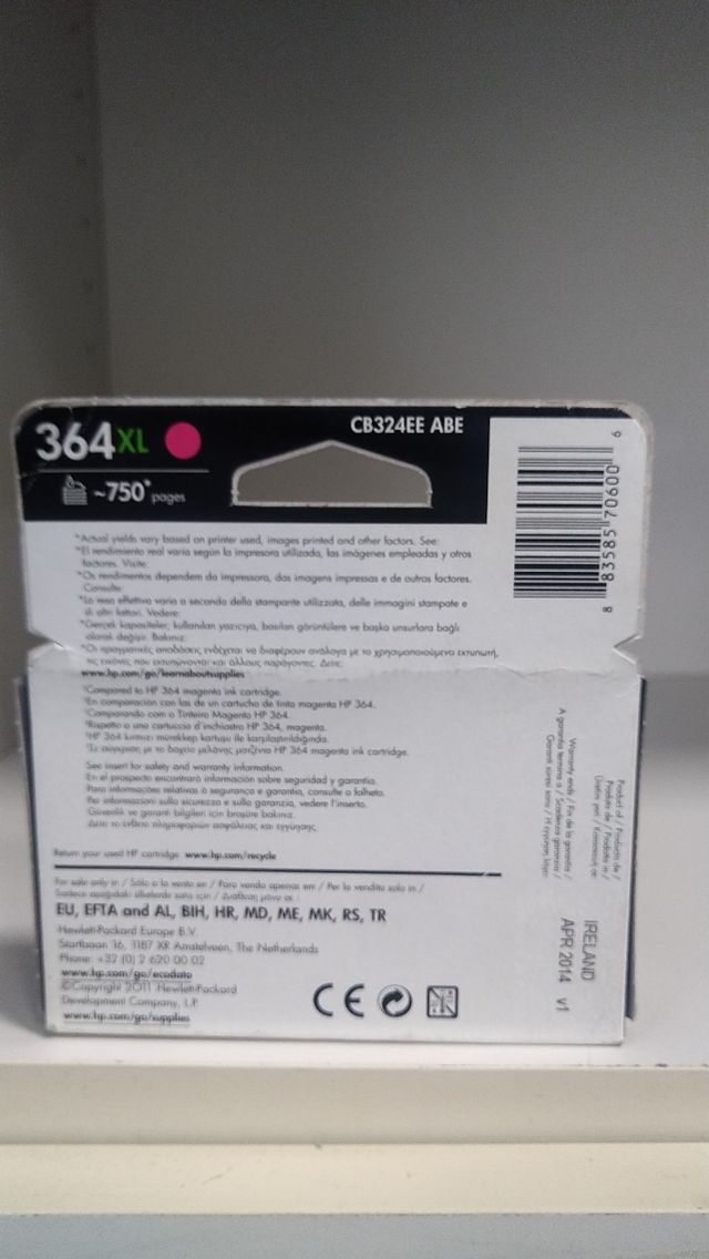 Cartuccia HP 364XL magenta