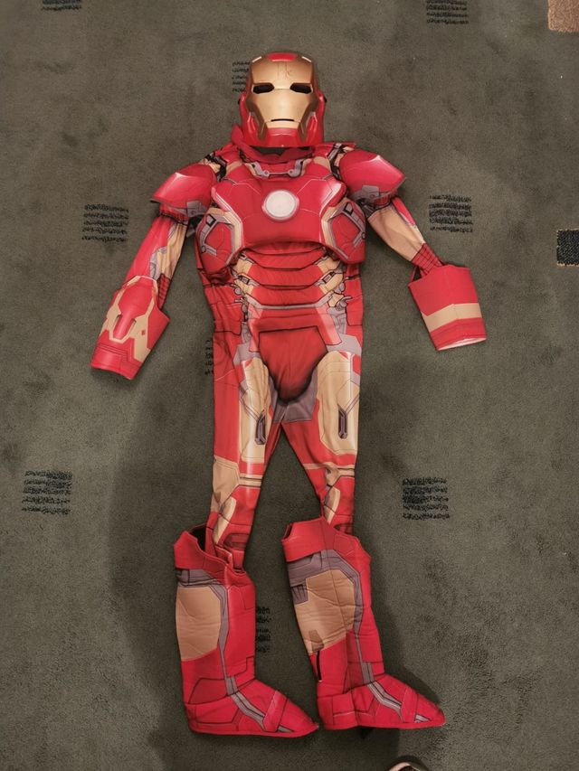 Disfraz Iron Man niño cn careta.