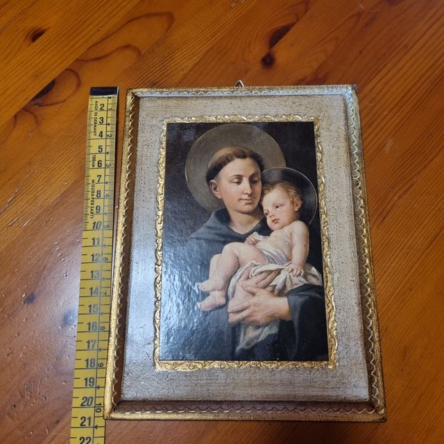 Cuadro San Antonio de Padua antigüedad