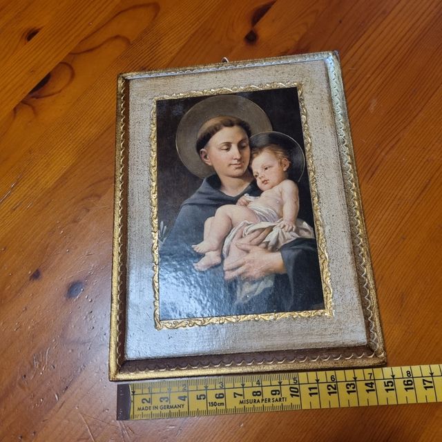 Cuadro San Antonio de Padua antigüedad