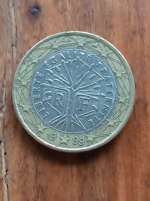 Monedas 2 euros y 1 euro raras