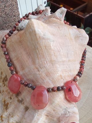 GARGANTILLA DE JASPE Y ÁGATAS