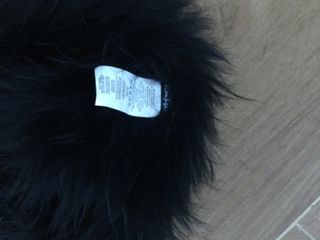 Bandana cuello y. Baeza de pelo sintético nuevo