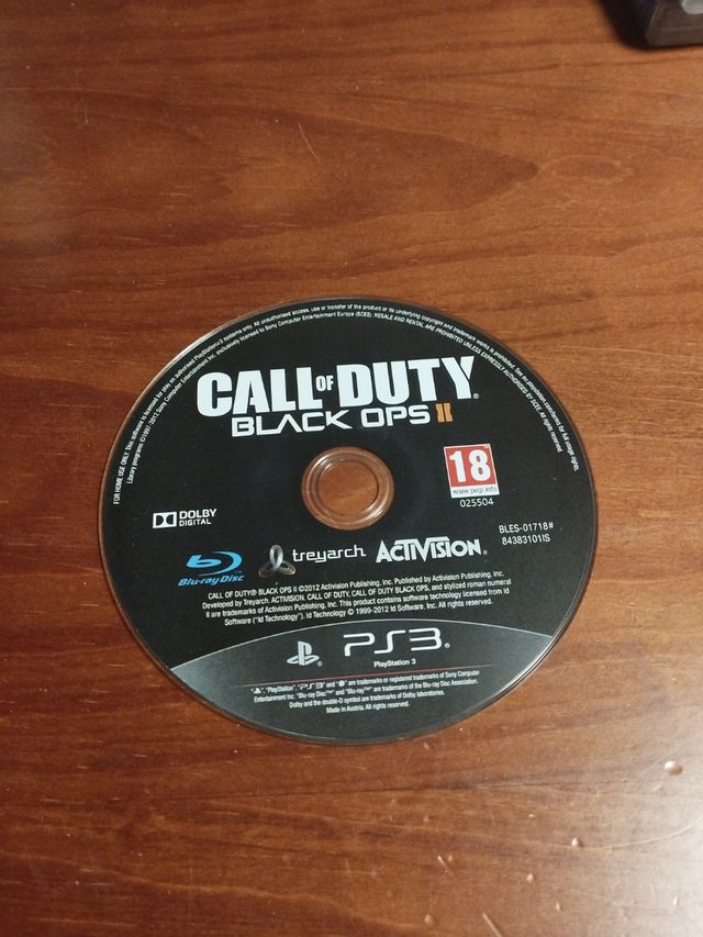 Call of Duty Black Ops II PS3