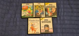 Lote de juegos master system