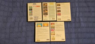 Lote de juegos master system