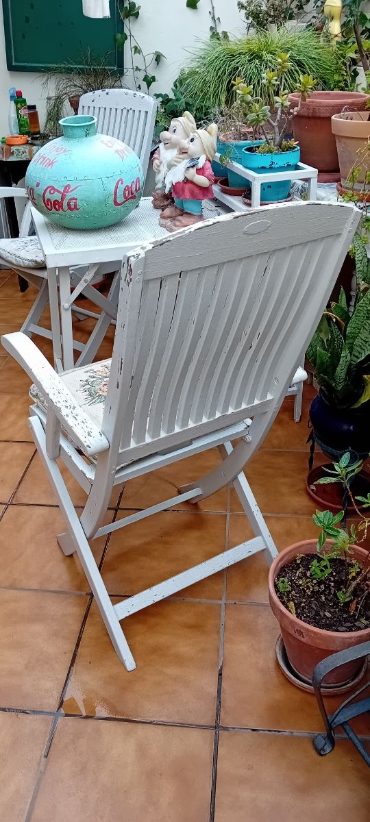 Grandes sillas Vintage dobladas venta en persona