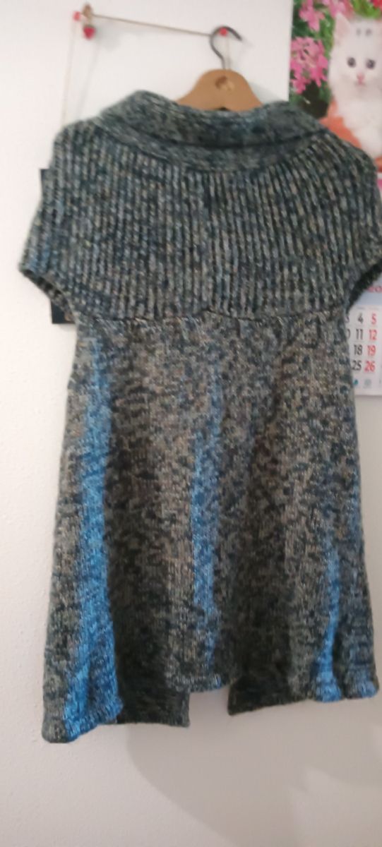 Cárdigan sin mangas calentito