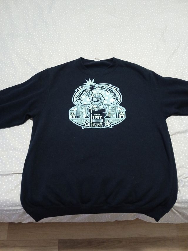 Sudadera sin capucha de super Mario