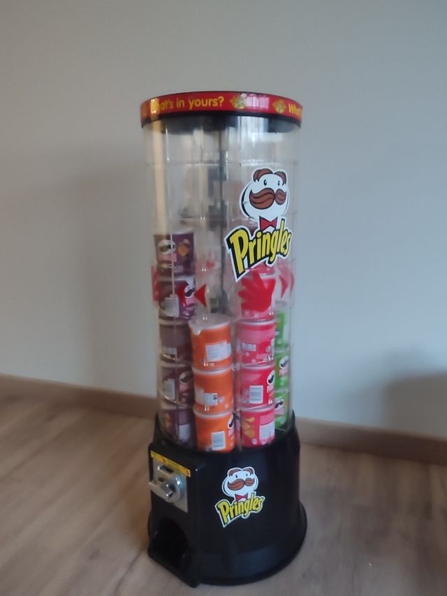 Máquina de vending Pringles