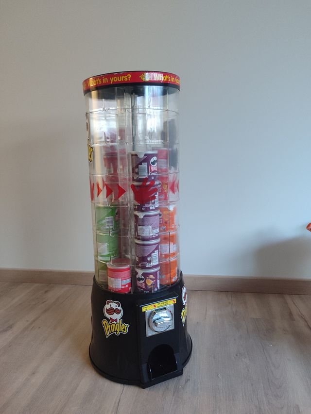 Máquina de vending Pringles