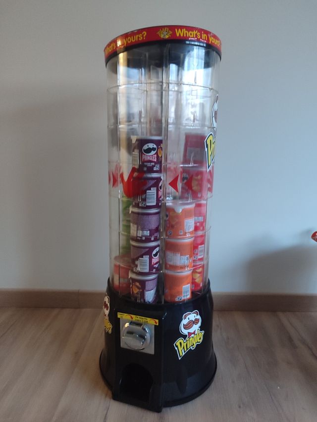 Máquina de vending Pringles